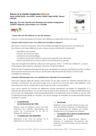 Chantier à l'INSA Strasbourg