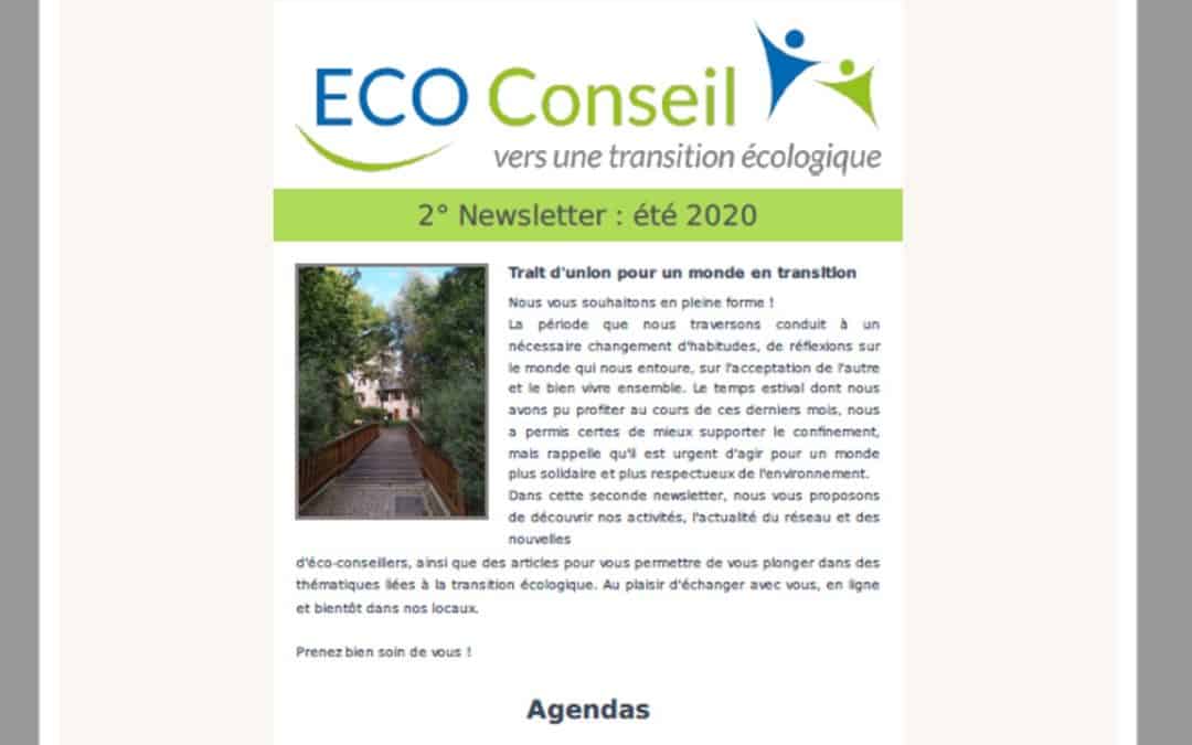 2° Newsletter d’ECO-Conseil