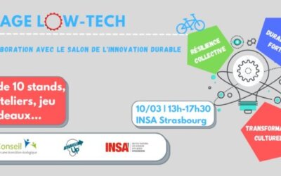 Un village low-tech au cœur du salon de l&rsquo;innovation durable