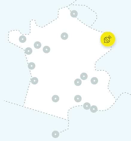 Carte des villes 48HAU 2022