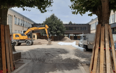 La cour de l&rsquo;école élémentaire de la Musau est transformée !