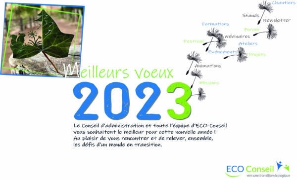 Meilleurs vœux 2023