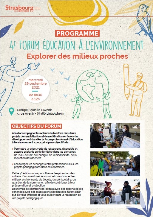 Forum professionnel d'éducation à l'environnement 2021