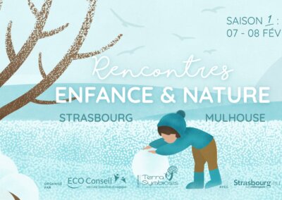Bandeau des rencontres Enfance & nature