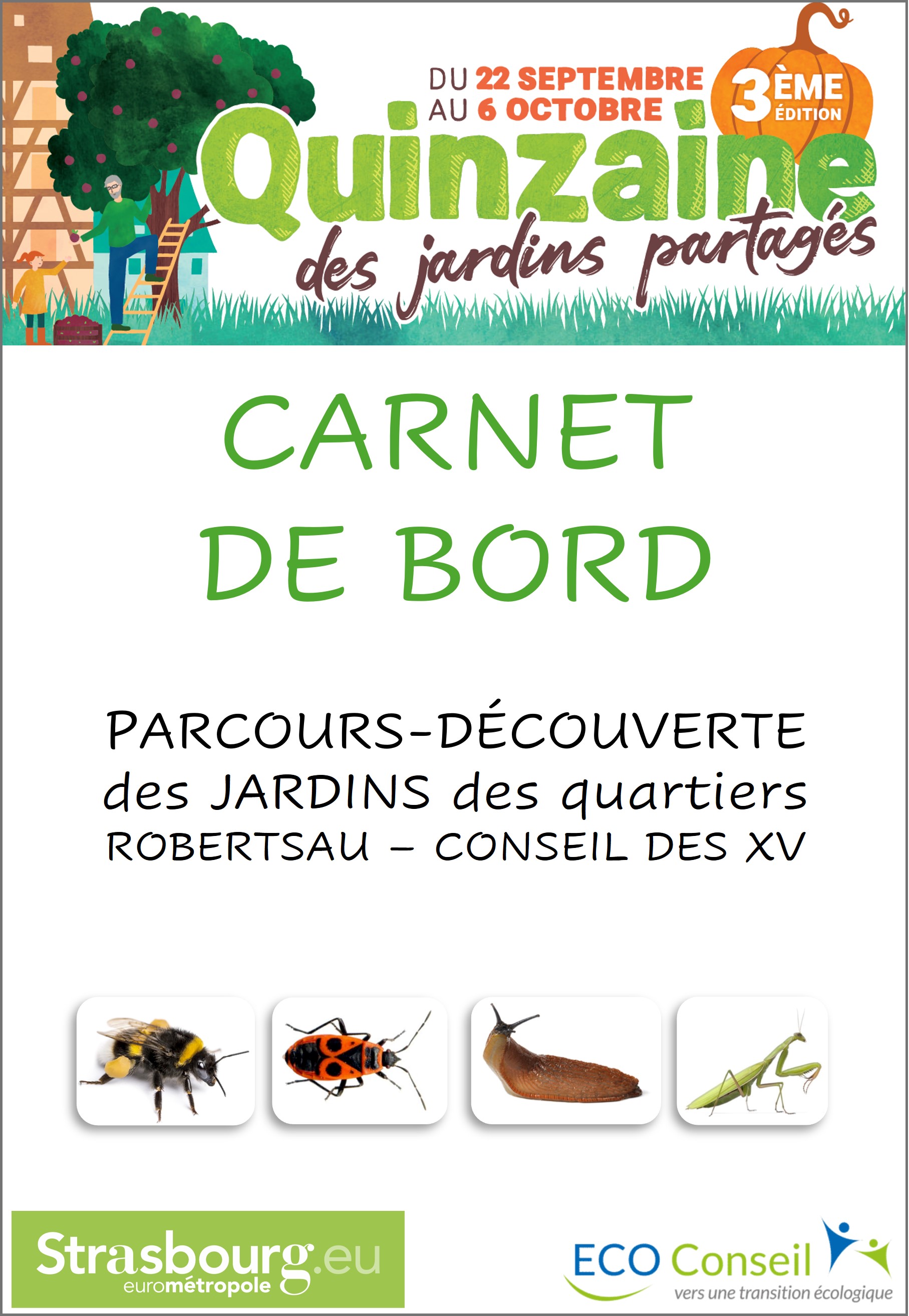 Carnet de bord - jeu QuinzaineJP 2024