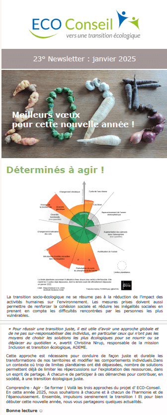 23ème Newsletter ECO-Conseil