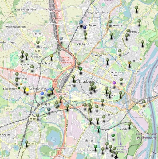 Carte_Jardins collectifs du Grand Est 2025
