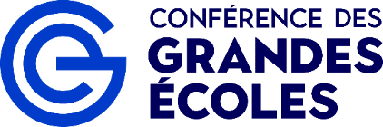 Logo bleu de la conférence des Grandes écoles