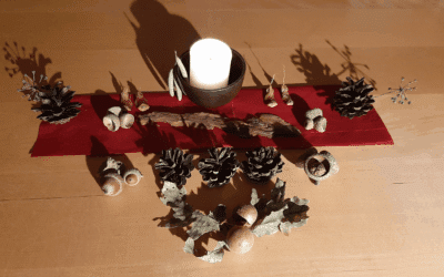 Décorations de Noël récup et naturelles