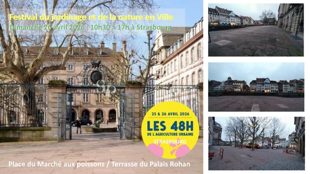 Le plan d'implantation du festival du jardinage et de la nature en ville | Dimanche 26 AVRIL 2026